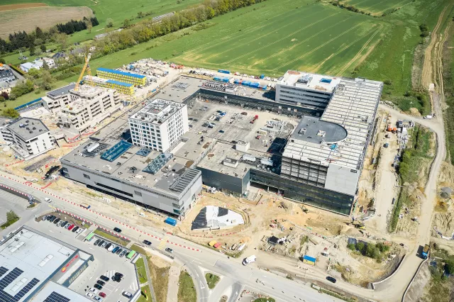 Gridx Luxembourg vue du ciel