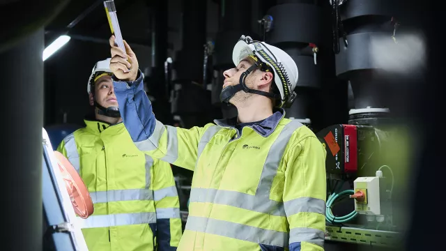 Collègue d'Equans qui travaille dans le bâtiment du labo de UA